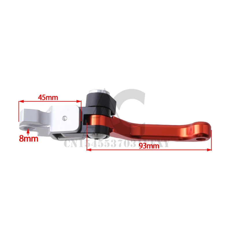 Bosuer Palanca embrague plegable CNC aluminio para Yamaha YZ CRF - imagen 3