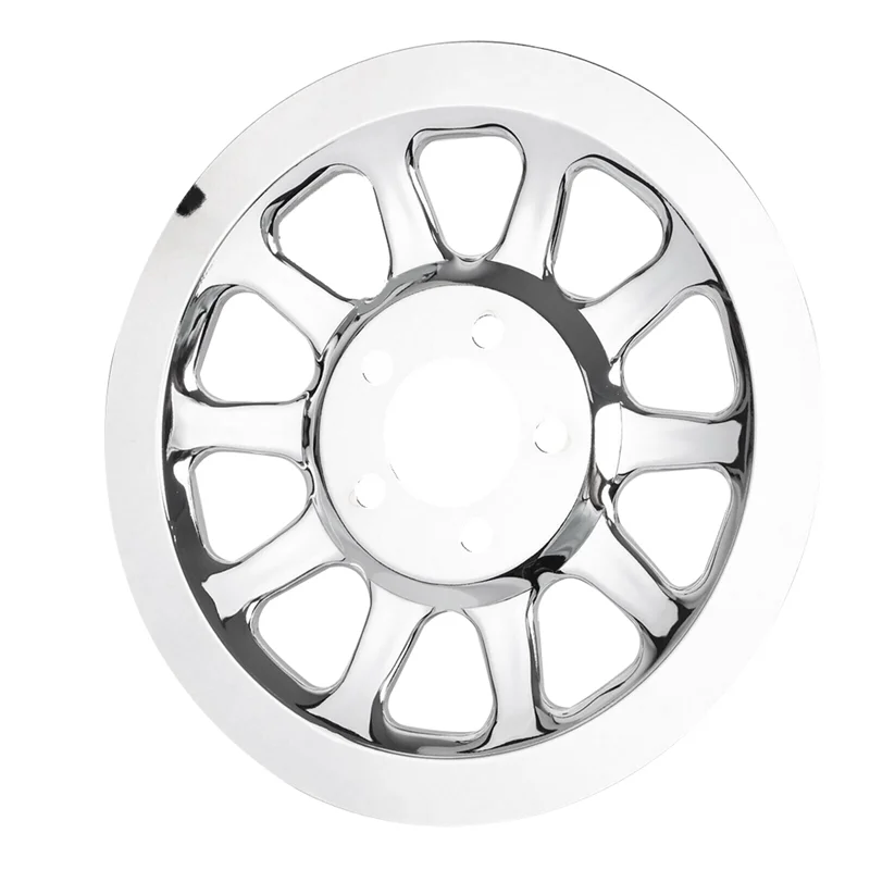 Cubierta polea trasera AB56-Chrome – Harley Softail FLSTN FXSTC