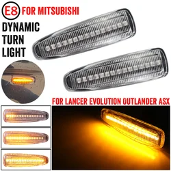 Luz LED intermitente lateral para Mitsubishi Lancer Evo X Outlander ASX