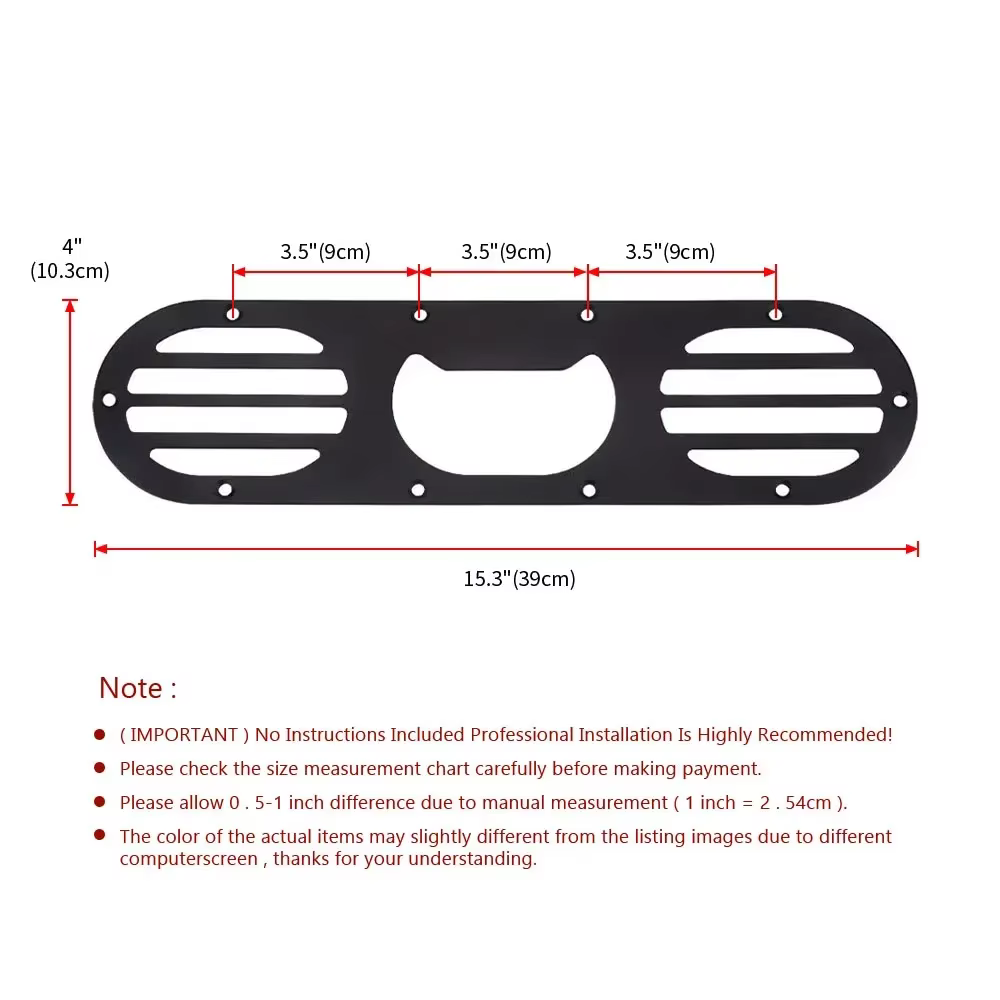 Difusores traseros universales de aluminio para competición - imagen 3
