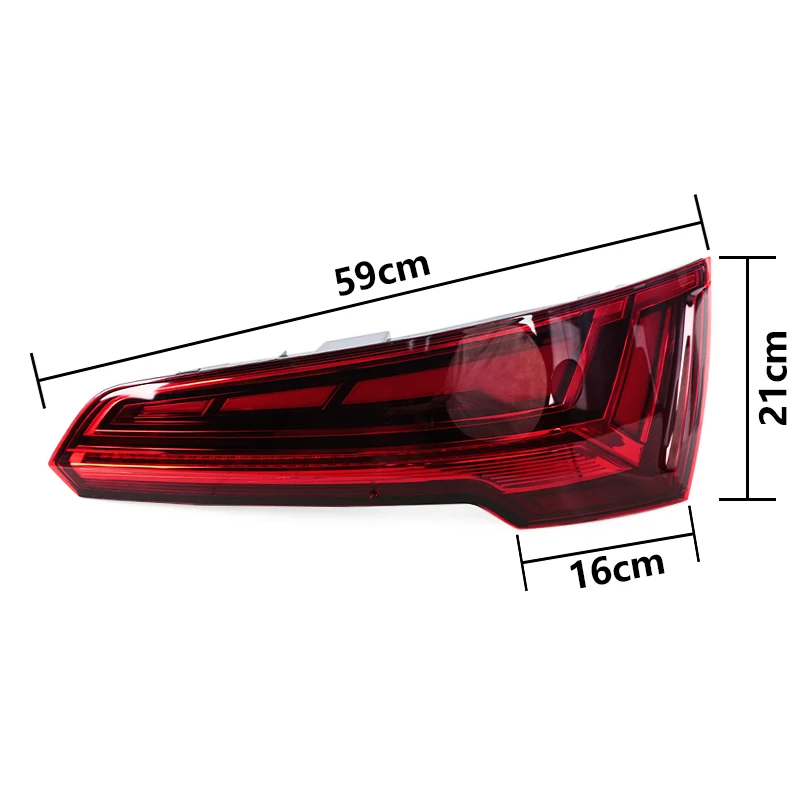 Piloto trasero LED completo para Audi Q5 2021-2024 con intermitente y freno - imagen 2