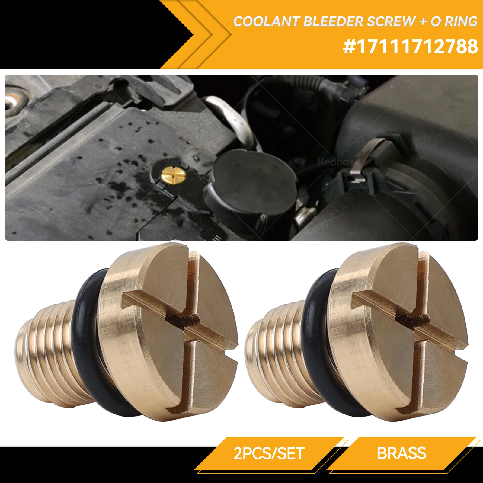 17111712788 Tornillo purgador depósito expansión BMW E36/E39/E46