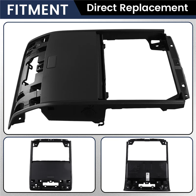 AEF3-5GG 868 837 Estuche para gafas de sol de almacenamiento negro Estuche para gafas de sol para VW CC Golf E-Golf 5GG868837 - imagen 2