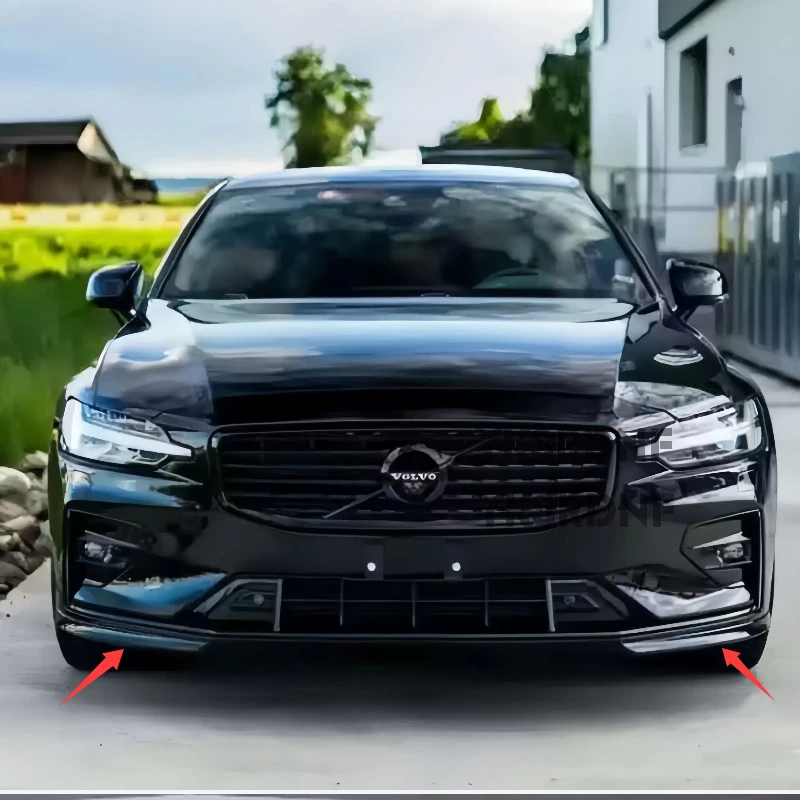 Labio delantero y alerón de maletero efecto carbono para Volvo S60/V60 2021-2025 - imagen 4