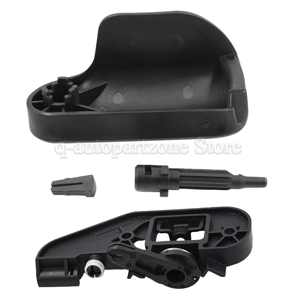 LHD capó pestillo manija de liberación soporte montaje resorte Clip para Audi TT 8J MK2 TTS TTRS 2006-2014 8J 1823533 C 8J 1823633 C - imagen 3