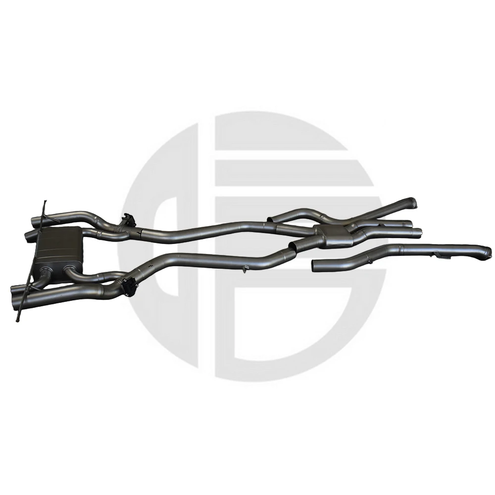 Sistema catback Valvetronic con tubo intermedio BMW M3 G80/M4 G82/G83 - imagen 2