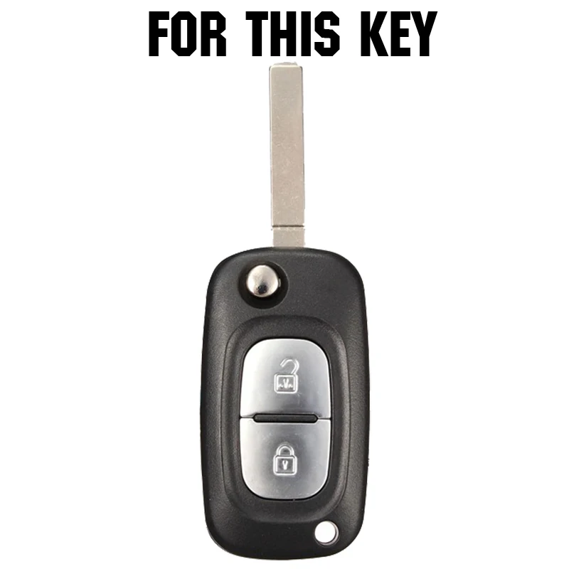 Renault funda silicona para llave (2 botones) Kangoo/Clio 2017-2018