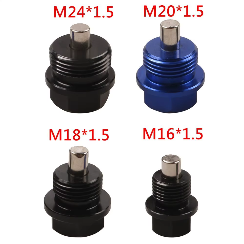 Kit tapón magnético drenaje aceite M12-M14 aleación aluminio - imagen 3