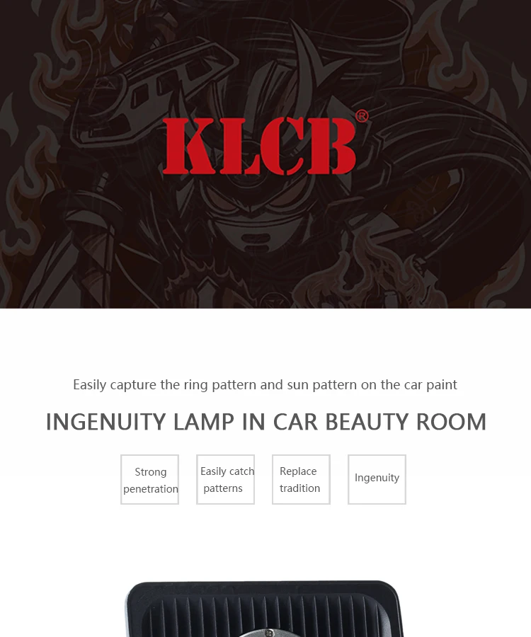 Foco LED de un solo cuenta para taller de coches