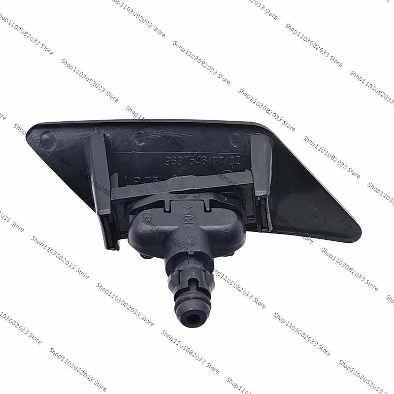 Para Peugeot 307 faro delantero arandela cubierta de boquilla de pulverización parachoques cubierta de boquilla de faro sin pintar - imagen 5