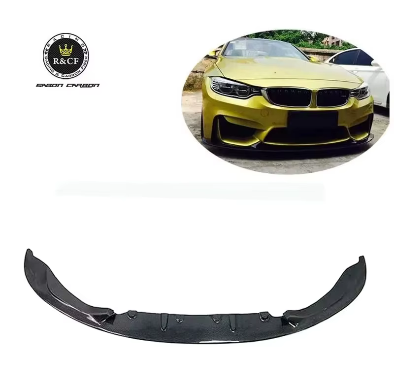 Splitter delantero de fibra de carbono para BMW M3/M4 F80/F82 2015-2019