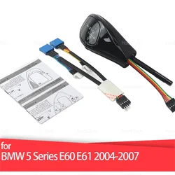 Pomo de cambio LED BMW Serie 5 E60/E61 con cuero PU