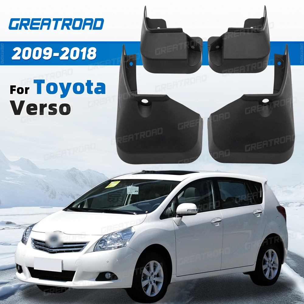 Juego guardabarros Toyota Verso 2009-2018