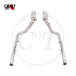 CBNT tubo de escape descendente Mercedes G63 4.0 con escudo térmico