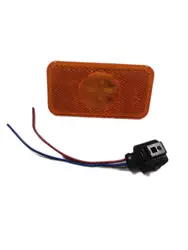 Luz de lámpara de marcador lateral Reflector Led ámbar amarillo de 24V para camión Volvo FH12 FM12 FH16 FMX500 FH FM OEM 20398660 20789440 82392733