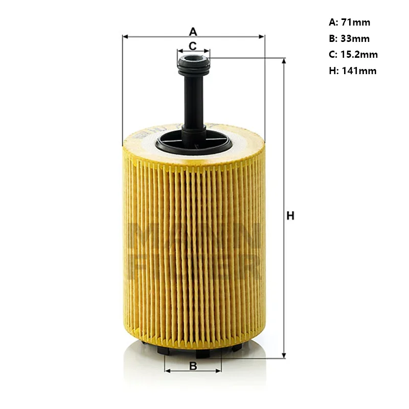 MANNFILTER 071115562 filtro de aceite para Mitsubishi Outlander - imagen 2
