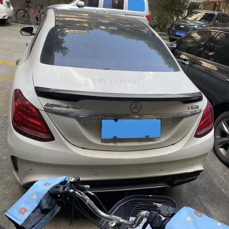 Alerón trasero ABS Mercedes Clase C W205 estilo Carlson - imagen 4