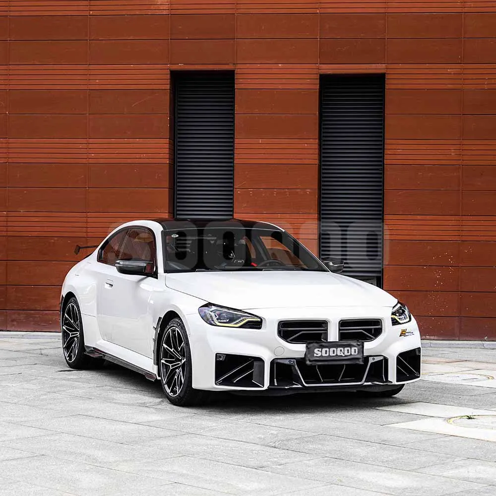 Parrilla frontal fibra carbono Prepreg SQ-V para BMW M2 G87 2023-2025 - imagen 2