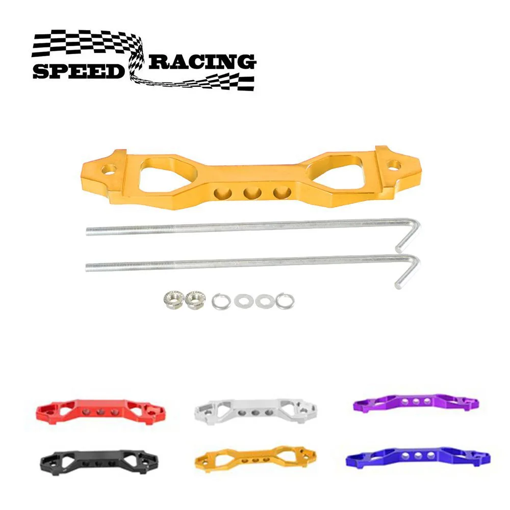BT-1007-G Soporte de bateria en aluminio estilo JDM para Honda Civic