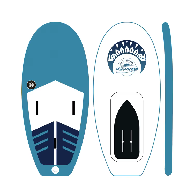 WINNOVATE2090 Tabla de lámina de ala duradera y profesional, hidroala inflable para tabla de surf para surf acuático