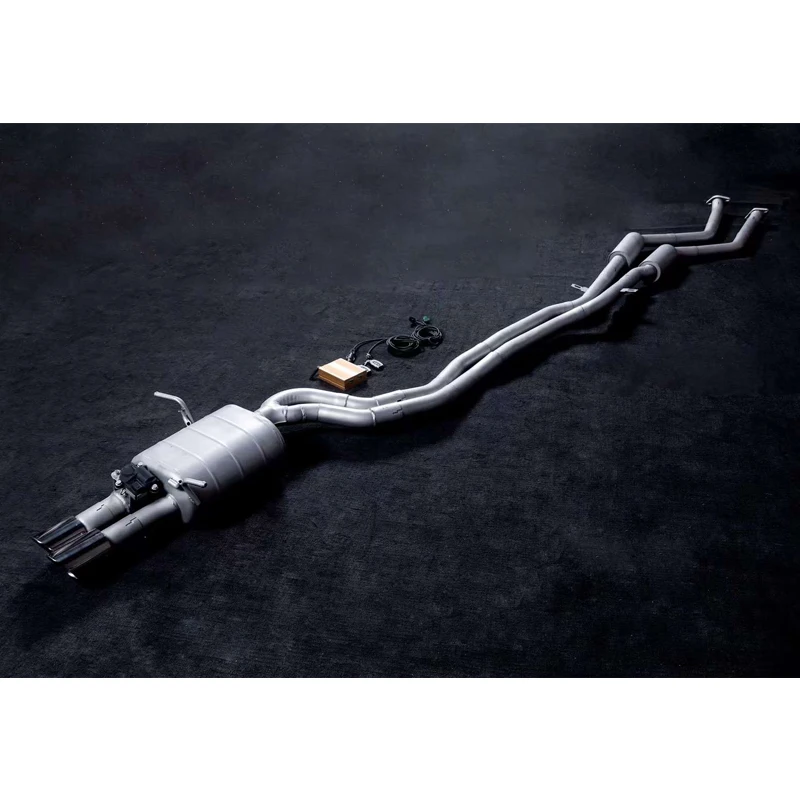 Silenciador de escape GFC catback BMW 325i E46 2.5L acero inoxidable