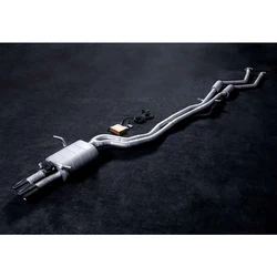 Silenciador de escape GFC catback BMW 325i E46 2.5L acero inoxidable