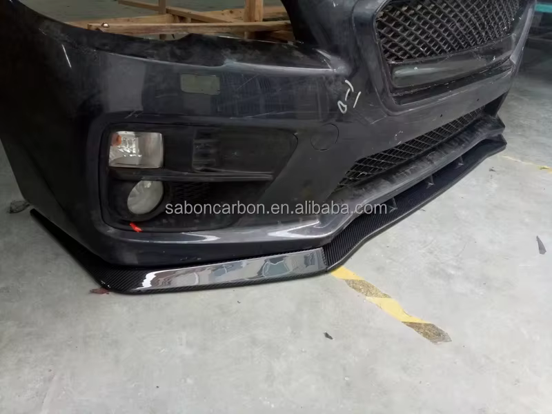 Labio delantero MP de fibra de carbono para Subaru WRX STI 2015-18 - imagen 4