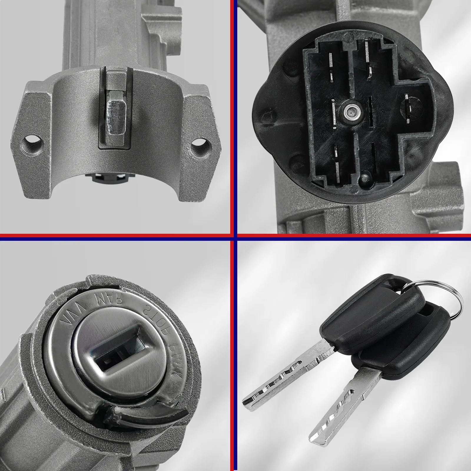 Clausor de encendido con 2 llaves – Boxer, Relay, Ducato 2006-23 - imagen 4