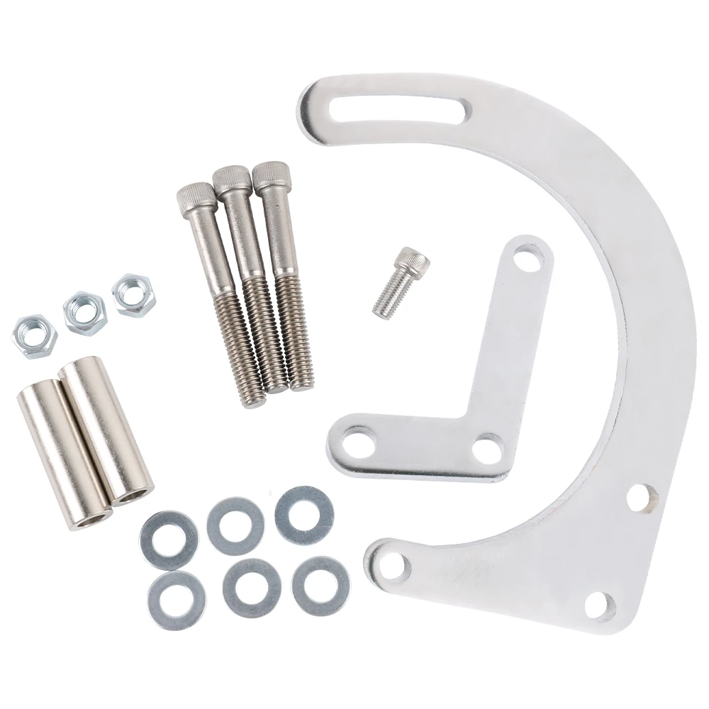 Soporte de alternador bajo Chevy SBC 283/350 para bomba de agua corta - imagen 5
