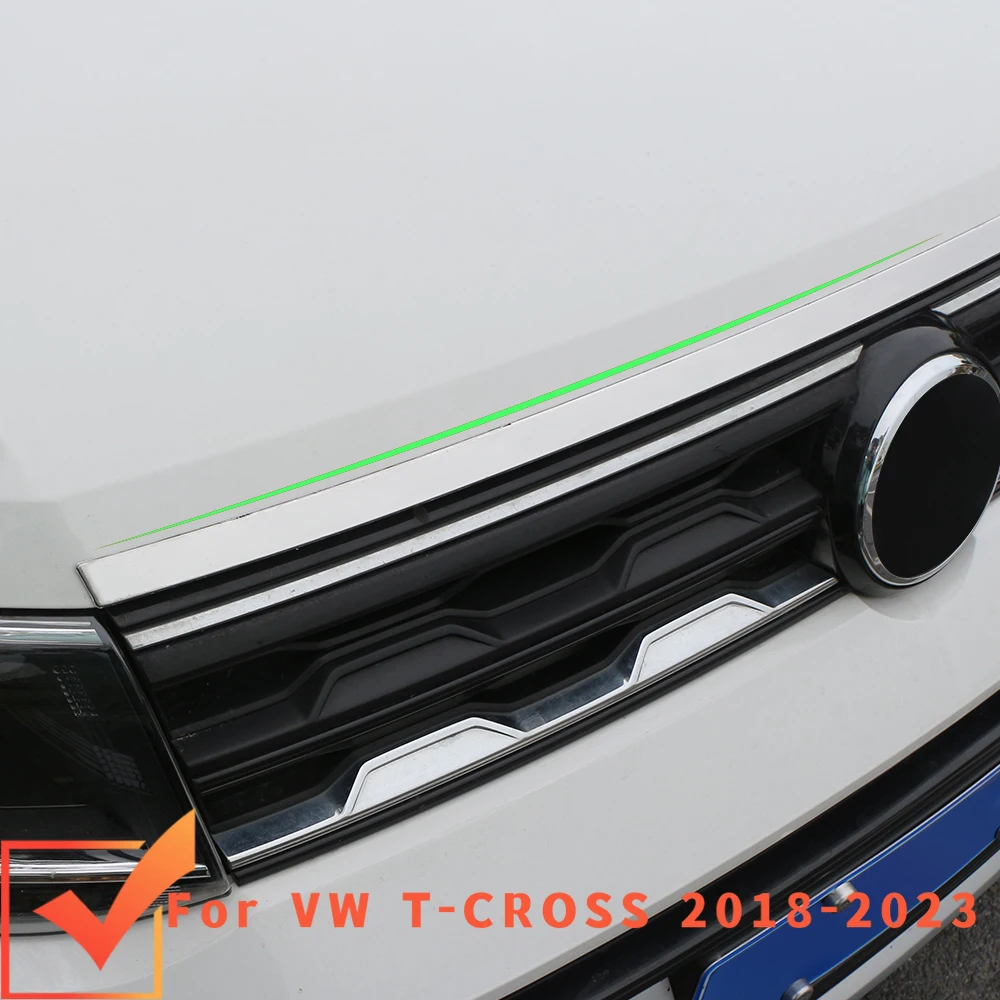 Tiras vinilo embellecedor capó VW T-Cross 2018-2023 - imagen 2
