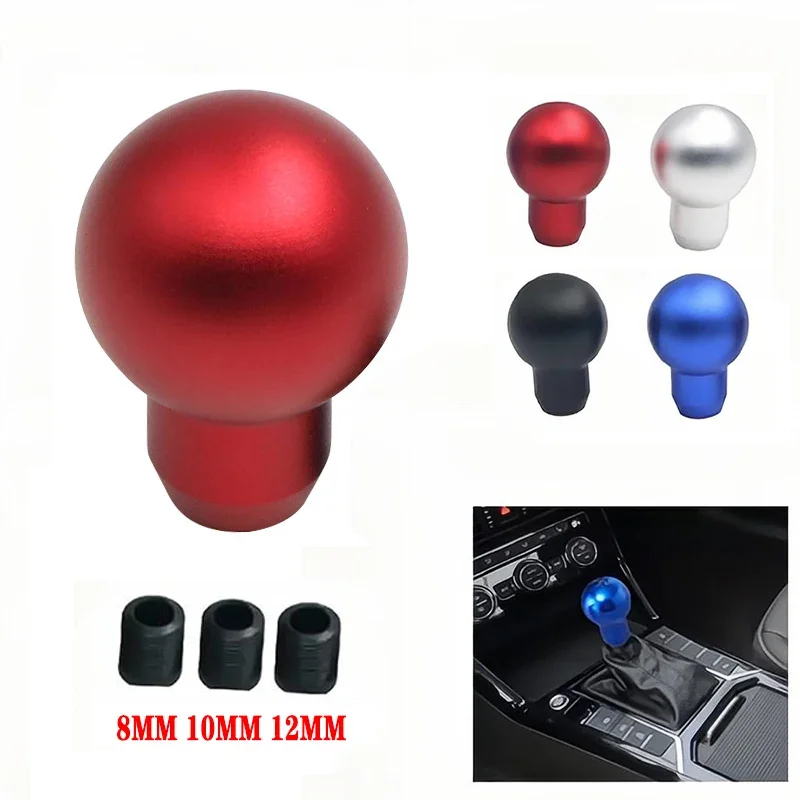Pomo cambio deportivo universal 50mm con adaptadores