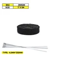 2.5cm 5m black
