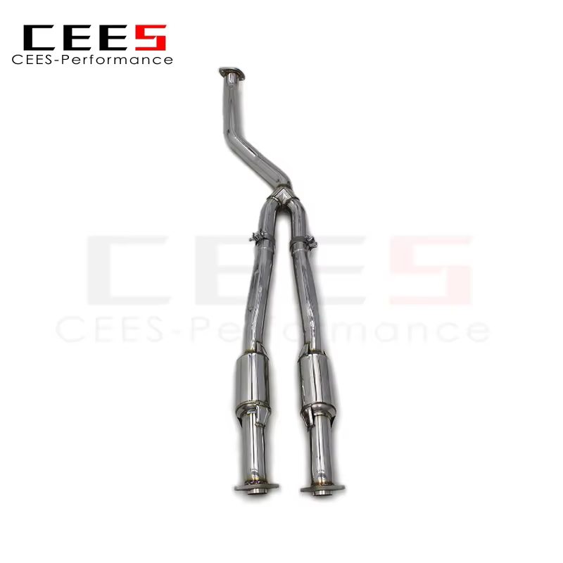 Sistema de escape de tubo medio cees para Lexus IS200T 2,0 T 2015-2021 tubos de escape de carreras de rendimiento de acero inoxidable automotriz - imagen 5