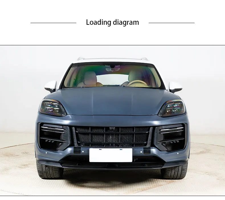 Capó deportivo con diseño Turbo GT