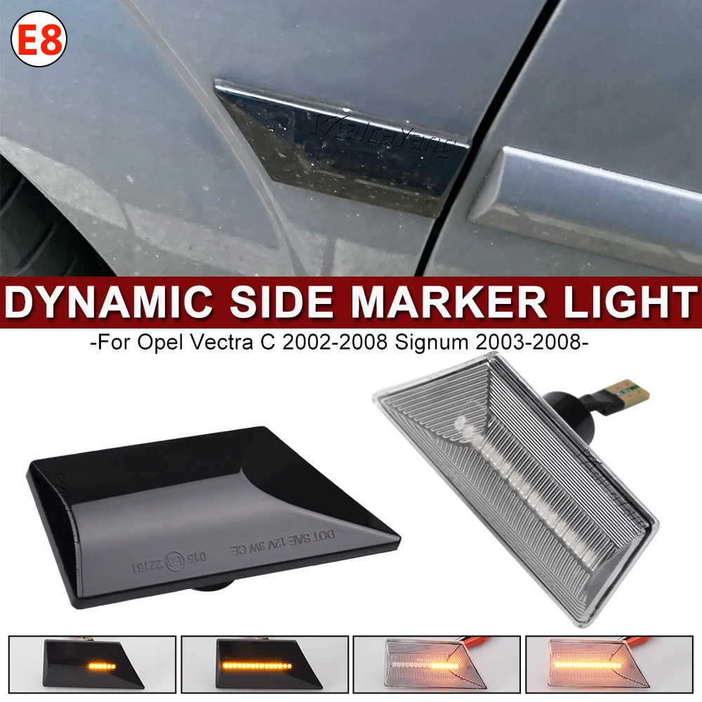Intermitente lateral dinámico Opel Vectra C Signum (2002-2008) - imagen 2