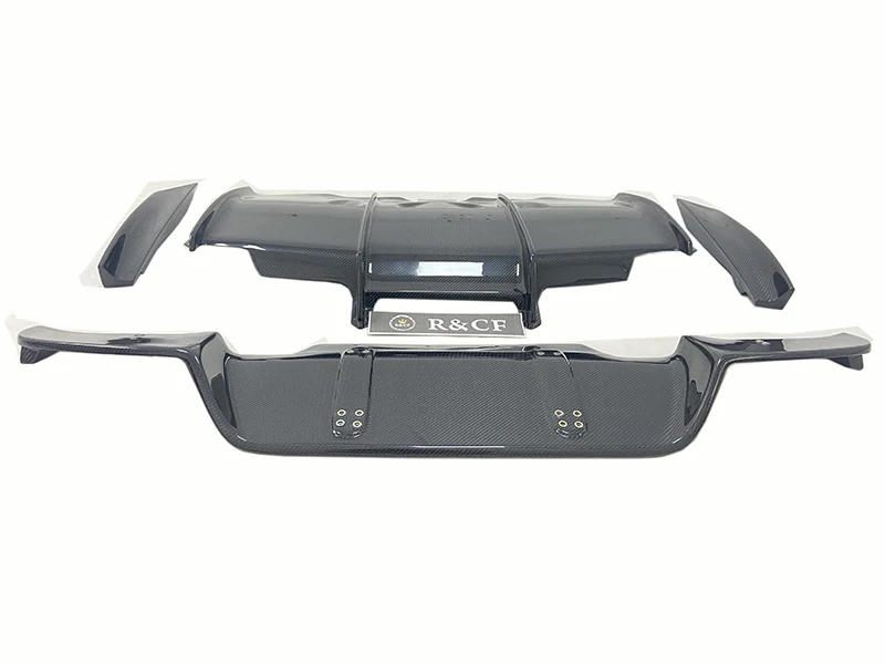 Difusor trasero BMW fibra de carbono M6 F06 F12 F13 2012-2016 - imagen 2