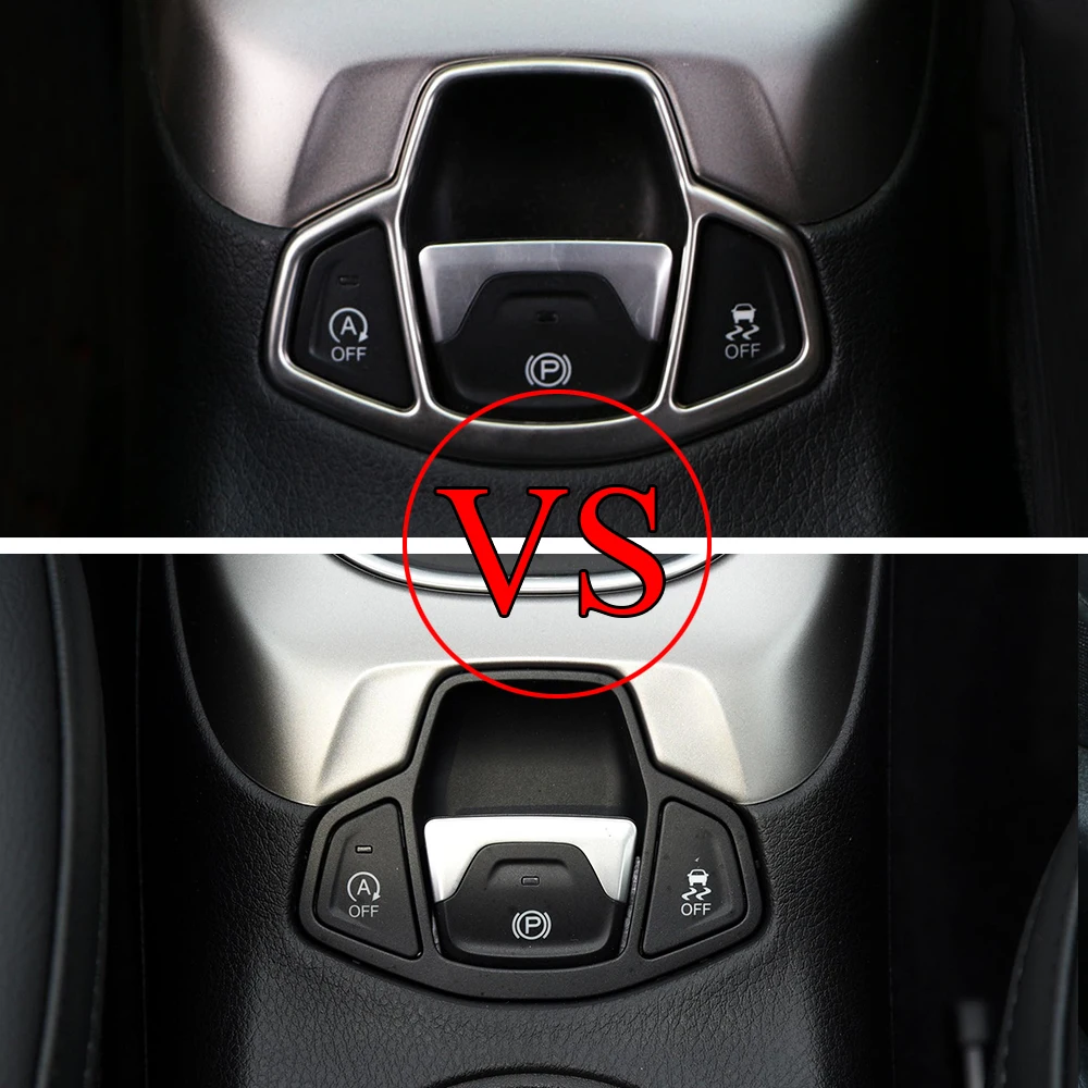 Embellecedor del freno de mano eléctrico para Jeep Compass 2017-2020