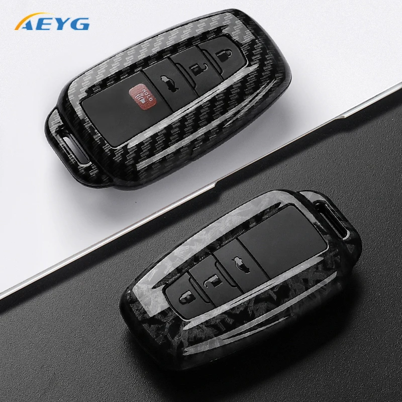 Toyota funda de llave en fibra de carbono - Prius y RAV4 CH-R - imagen 3