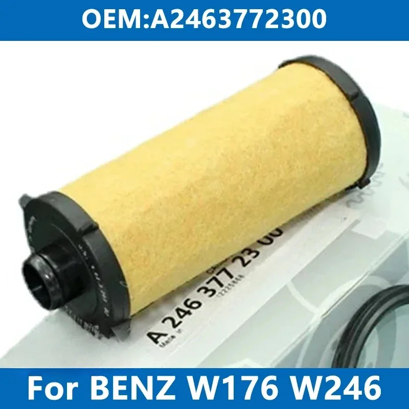 724.0 Filtro de aceite de transmisión de automóvil 7-DCT A 2463772300   Para mercedes-benz W177 W246 A160 A180 A200 A220d A45 B250 GLA GLB CLA220 CDI