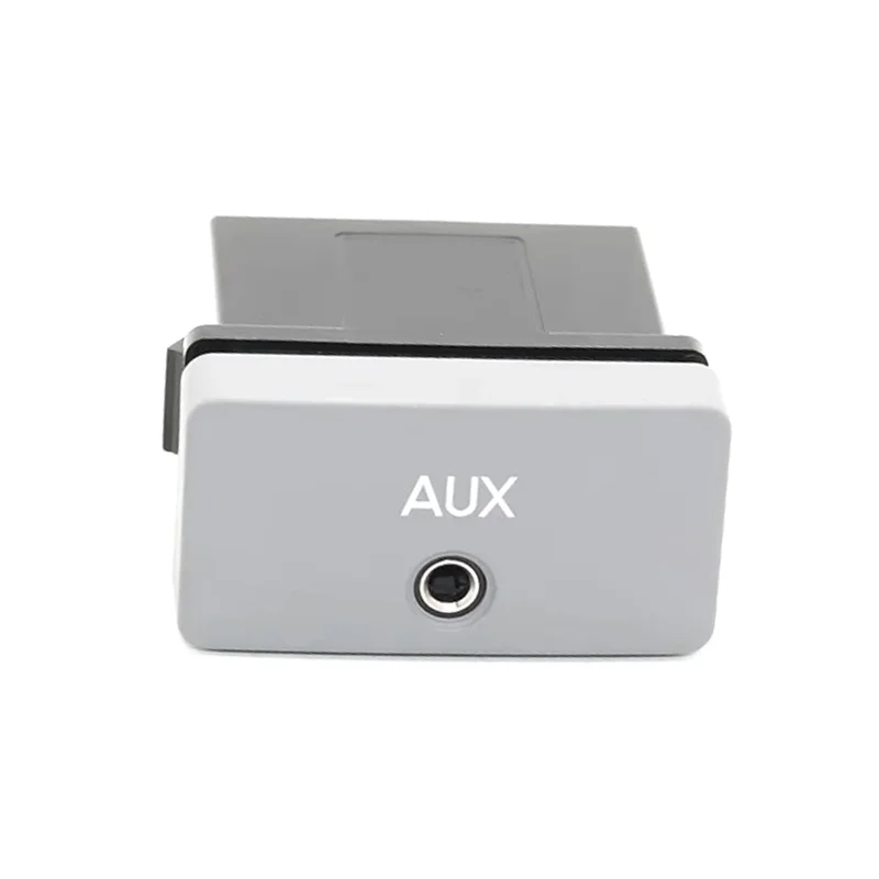 Conector USB auxiliar iPod con concentrador para coche