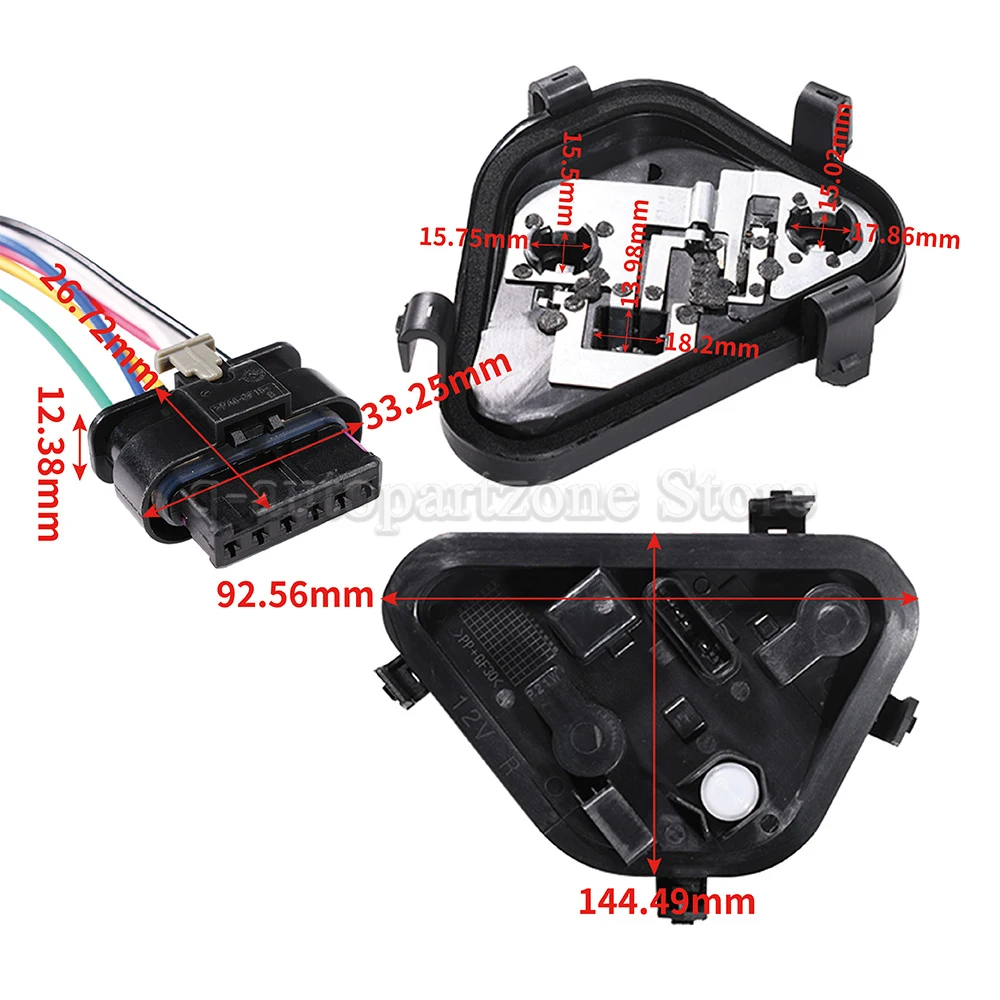 Casquillo de lámpara con cable kit luz trasera BMW Serie 3 F30 - imagen 4