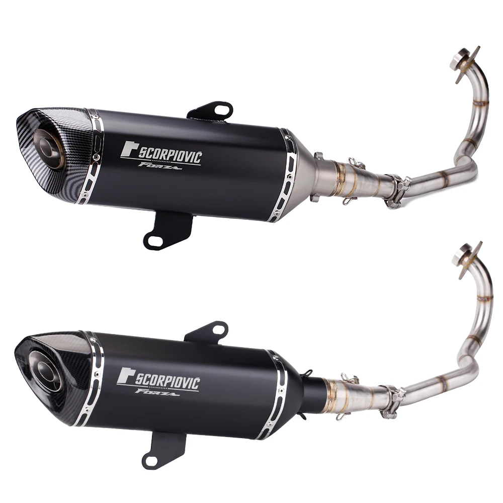 Silenciador de escape para moto 51 mm con DB Killer – Honda Forza 300 - imagen 4