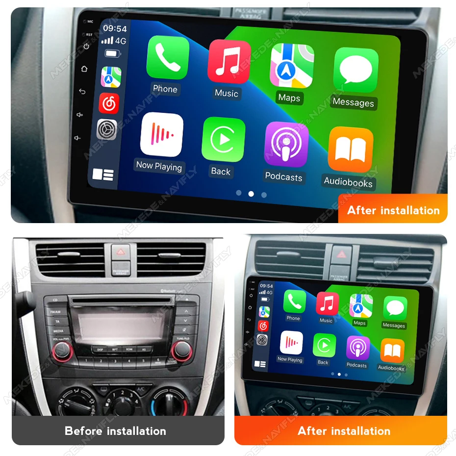 MEKEDE Radio 2 DIN Android GPS y CarPlay para Suzuki Celerio/Cultus - imagen 2