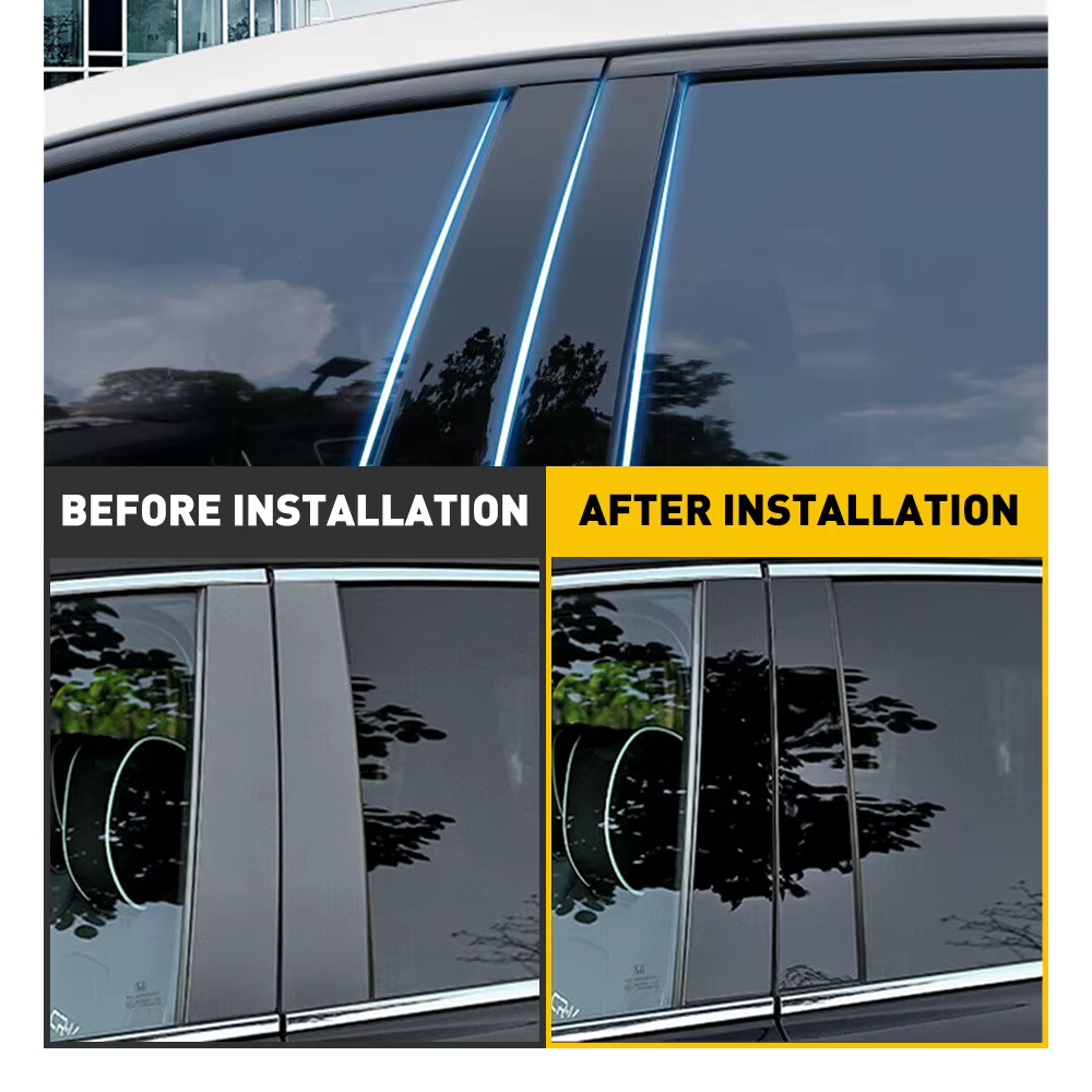 Comparativa del acabado antes y después de instalar las cubiertas