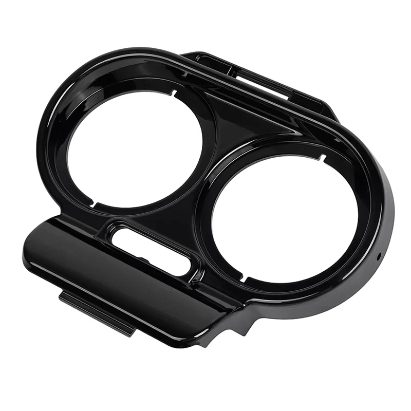 AEF3-Para Road Glide 98-13 cubierta de calibre negro brillante velocímetro de carenado Nacelle - imagen 3