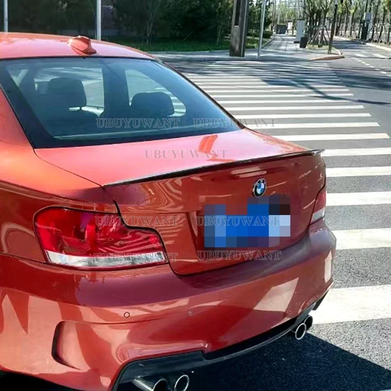 Alerón trasero efecto carbono y negro brillante BMW Serie 1 E82/E88 - imagen 4