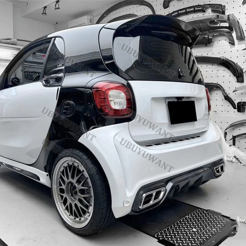 Alerón labio trasero HighKick para Smart Fortwo 453 – kit aerodinámico tuning - imagen 4
