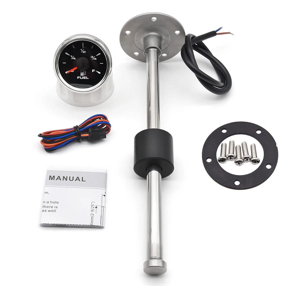 Sensor nivel combustible universal retroiluminado – Coche, Camión, Barco - imagen 2