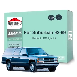 Kit bombillas LED T10 Canbus Chevrolet Suburban 1992-1999