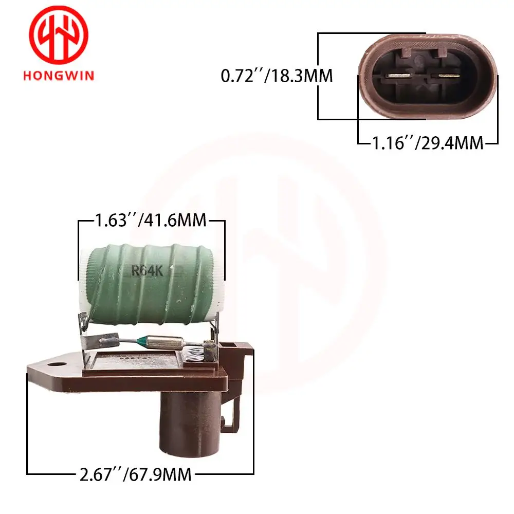 Resistencia electroventilador 68283932 AA Fiat Uno, Palio y Strada - imagen 2